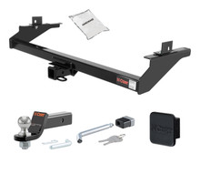 Trailer Hitch + Drawbar + Lock + Cover Bundles for 1997 Toyota T100