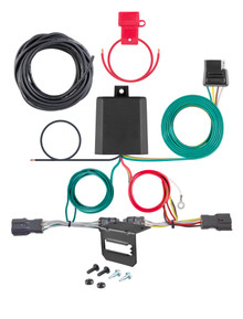 06-12 KIA Sedona 119" WB CURT 4-flat Plug and Play Trailer Wiring