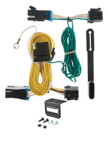 91-96 Chevrolet Caprice Wagon CURT 4-flat Plug and Play Trailer Wiring