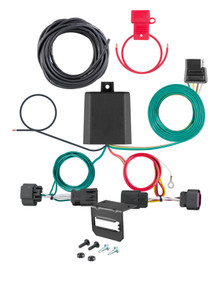 14-24 RAM ProMaster 1500 Excluding remote proximity keyless entry CURT 4-flat Plug and Play Trailer Wiring