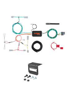 16-17 HONDA Accord Sedan CURT 4-flat Plug and Play Trailer Wiring