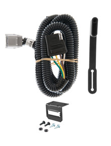 24-24 Toyota Grand Highlander CURT 4-flat Plug and Play Trailer Wiring