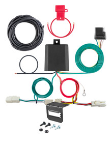 20-24 Toyota Corolla Sedan, excluding AWD CURT 4-flat Plug and Play Trailer Wiring