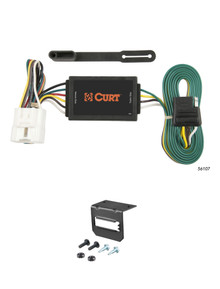 04-07 Toyota Highlander CURT 4-flat Plug and Play Trailer Wiring