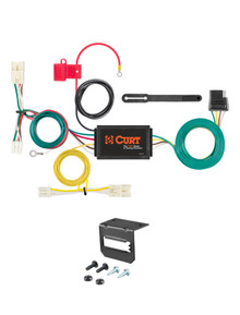 16-17 Hyundai Sonata CURT 4-flat Plug and Play Trailer Wiring