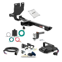 07-11 Nissan Versa Sedan 1.25 CURT Trailer Hitch + Assure Proportional Brake Controller Kit HBCW2084