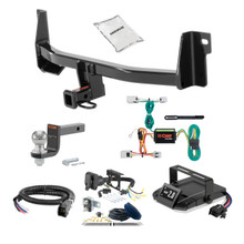 07-13 Nissan Versa Hatchback 1.25 CURT Trailer Hitch + Assure Proportional Brake Controller Kit HBCW2086