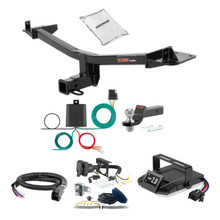 15-18 Audi Q3 2 CURT Trailer Hitch + Assure Proportional Brake Controller Kit HBCW60