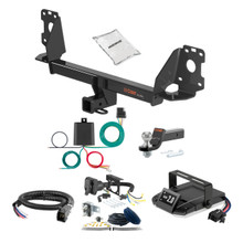 09-17 Audi Q5 Excluding hybrid 2 CURT Trailer Hitch + Assure Proportional Brake Controller Kit HBCW68