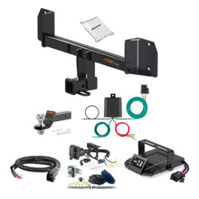 11-24 BMW X3  2 CURT Trailer Hitch + Assure Proportional Brake Controller Kit HBCW166