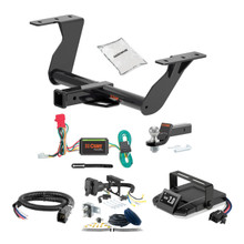19-24 Subaru Forester 2 CURT Trailer Hitch + Assure Proportional Brake Controller Kit HBCW2264