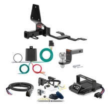 95-98 SAAB 900 Convertible 1.25 CURT Trailer Hitch + Assure Proportional Brake Controller Kit HBCW2215