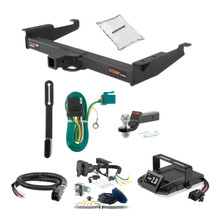 96-24 GMC Savana 3500 Excluding cutaway models 2 CURT Trailer Hitch + Assure Proportional Brake Controller Kit HBCW1134