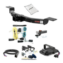 04-07 Saturn Ion Red Line 1.25 CURT Trailer Hitch + Assure Proportional Brake Controller Kit HBCW2230