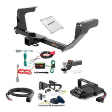18-24 Subaru Crosstrek Excluding hybrid 2 CURT Trailer Hitch + Assure Proportional Brake Controller Kit HBCW2258