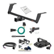 20-24 Buick Encore GX Excluding hands free liftgate 2 CURT Trailer Hitch + Assure Proportional Brake Controller Kit HBCW190