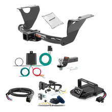 14-19 Subaru Outback Wagon 1.25 CURT Trailer Hitch + Assure Proportional Brake Controller Kit HBCW2311