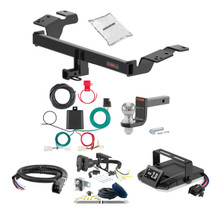18-22 Toyota C-HR 1.25 CURT Trailer Hitch + Assure Proportional Brake Controller Kit HBCW2361