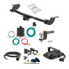 08-11 Subaru Impreza Sedan 1.25 CURT Trailer Hitch + Assure Proportional Brake Controller Kit HBCW2284