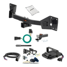 17-24 Cadillac XT5 Excluding Platinum 2 CURT Trailer Hitch + Assure Proportional Brake Controller Kit HBCW248