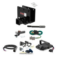 21-24 Toyota RAV4 Prime 2 CURT Trailer Hitch + Assure Proportional Brake Controller Kit HBCW2430