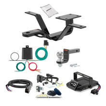 05-07 Subaru Impreza Outback Sport Excluding Canadian built models 1.25 CURT Trailer Hitch + Assure Proportional Brake Controller Kit HBCW2292