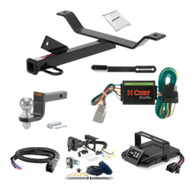 98-07 HONDA Accord Trunk pan mount  1.25 CURT Trailer Hitch + Assure Proportional Brake Controller Kit HBCW1319