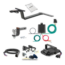 98-10 Volkswagen Beetle Hatchback, excluding turbo 1.25 CURT Trailer Hitch + Assure Proportional Brake Controller Kit HBCW2471