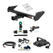 88-00 Chevrolet K3500 Cab & chassis 2 CURT Trailer Hitch + Assure Proportional Brake Controller Kit HBCW396