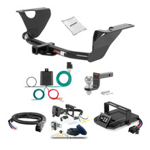 15-19 Subaru Legacy Sedan 2 CURT Trailer Hitch + Assure Proportional Brake Controller Kit HBCW2297