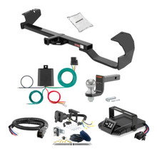 98-03 Toyota Sienna 2 CURT Trailer Hitch + Assure Proportional Brake Controller Kit HBCW2439