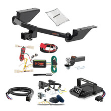 19-24 Toyota RAV4 2 CURT Trailer Hitch + Assure Proportional Brake Controller Kit HBCW2423