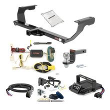 12-16 Subaru Impreza Sedan, excluding WRX and WRX STI 1.25 CURT Trailer Hitch + Assure Proportional Brake Controller Kit HBCW2282