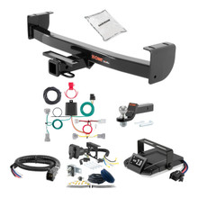 93-98 Toyota T100  4WD 2 CURT Trailer Hitch + Assure Proportional Brake Controller Kit HBCW2445