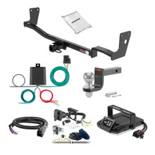 99-01 Hyundai Sonata 1.25 CURT Trailer Hitch + Assure Proportional Brake Controller Kit HBCW1452