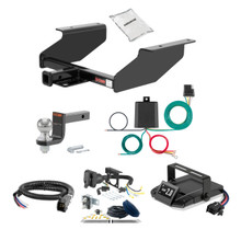 99-01 Hyundai Sonata 1.25 CURT Trailer Hitch + Assure Proportional Brake Controller Kit HBCW1453