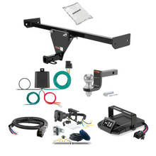 03-04 Volkswagen Passat Sedan, W8 1.25 CURT Trailer Hitch + Assure Proportional Brake Controller Kit HBCW2507