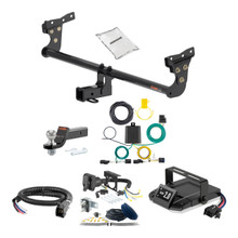 17-22 Hyundai Ioniq Excluding Electric or Plug-In 1.25 CURT Trailer Hitch + Assure Proportional Brake Controller Kit HBCW1423