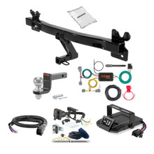 15-18 Volvo V60 Cross Country 2 CURT Trailer Hitch + Assure Proportional Brake Controller Kit HBCW2552
