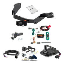 21-24 Hyundai Santa Fe 2 CURT Trailer Hitch + Assure Proportional Brake Controller Kit HBCW1436