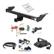 18-20 Volvo XC90 2 CURT Trailer Hitch + Assure Proportional Brake Controller Kit HBCW2565