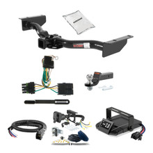 12-20 Chevrolet Sonic Sedan 1.25 CURT Trailer Hitch + Assure Proportional Brake Controller Kit HBCW585