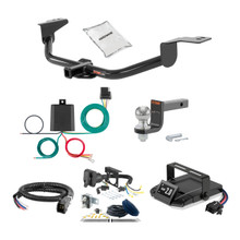 01-06 Hyundai Elantra Sedan 1.25 CURT Trailer Hitch + Assure Proportional Brake Controller Kit HBCW1412