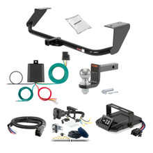 12-12 Hyundai Genesis 5.0 1.25 CURT Trailer Hitch + Assure Proportional Brake Controller Kit HBCW1420