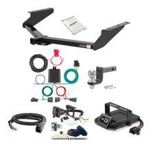 22-22 JEEP Grand Cherokee WK 2 CURT Trailer Hitch + Assure Proportional Brake Controller Kit HBCW1563