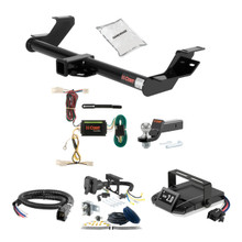 07-10 KIA Sedona 114" WB 2 CURT Trailer Hitch + Assure Proportional Brake Controller Kit HBCW1618