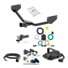 24-24 Chevrolet Traverse Limited 2 CURT Trailer Hitch + Assure Proportional Brake Controller Kit HBCW614