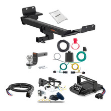 06-10 JEEP Commander Excluding Rocky Mountain Edition 2 CURT Trailer Hitch + Assure Proportional Brake Controller Kit HBCW1539