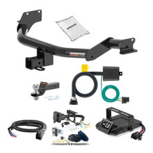 20-24 KIA Telluride 2 CURT Trailer Hitch + Assure Proportional Brake Controller Kit HBCW1645