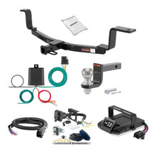 01-06 Hyundai Elantra Sedan 1.25 CURT Trailer Hitch + Assure Proportional Brake Controller Kit HBCW1411